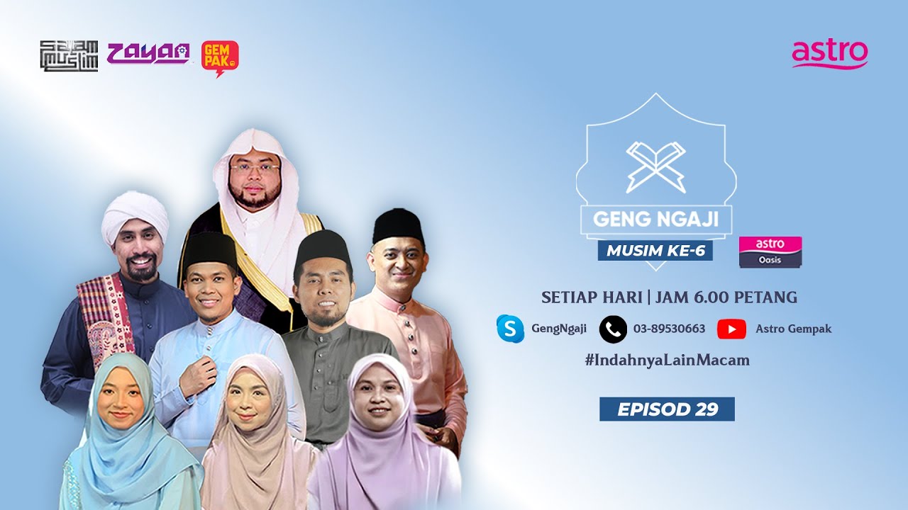 [LIVE] GENG NGAJI (MUSIM 6) - EPISOD 29