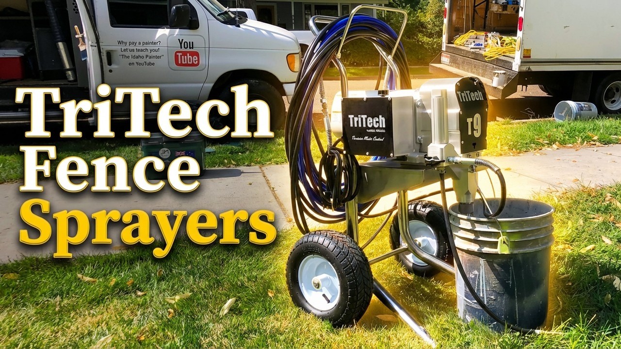 Top TriTech Airless Paint Sprayers for Staining & Painting Wood Fences and Decks | Fast & Efficient