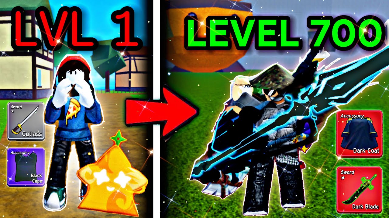 Going From Level 1 to 700 With the LIGHT FRUIT (Is it worth yet ?) In  Blox Fruits.