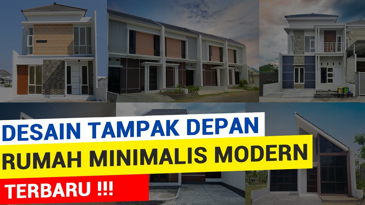 7+ TREN DESAIN TAMPAK DEPAN RUMAH MINIMALIS MODERN, BISA DICONTEK NIH