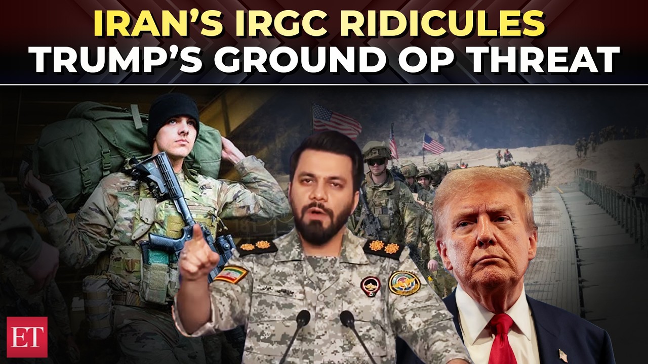 'US soldiers will become good food for sharks...': Iran&rsquo;s IRGC ridicules Trump&rsquo;s ground op warning