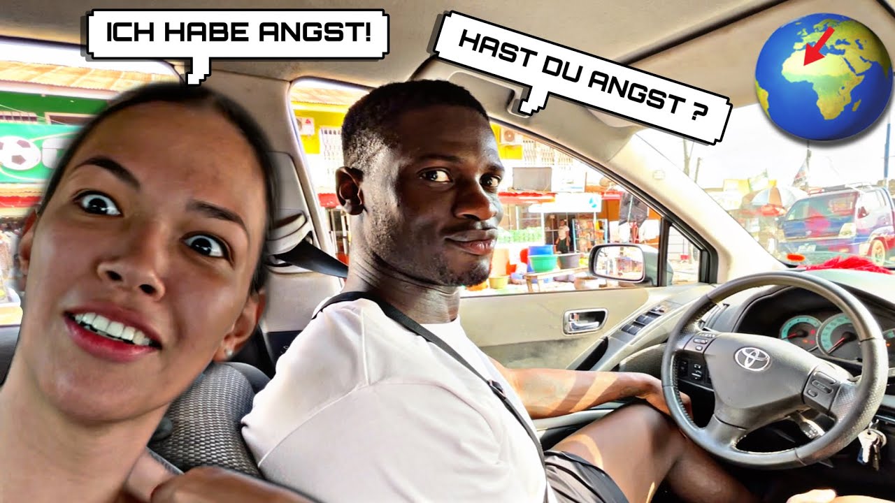 BEN FÄHRT das 1.mal AUTO in Ghana 🇬🇭 ACHTUNG es wird WACKELIG 🤪