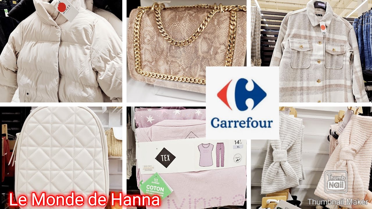 CARREFOUR FRANCE 31-12 MODE FEMME 🚺