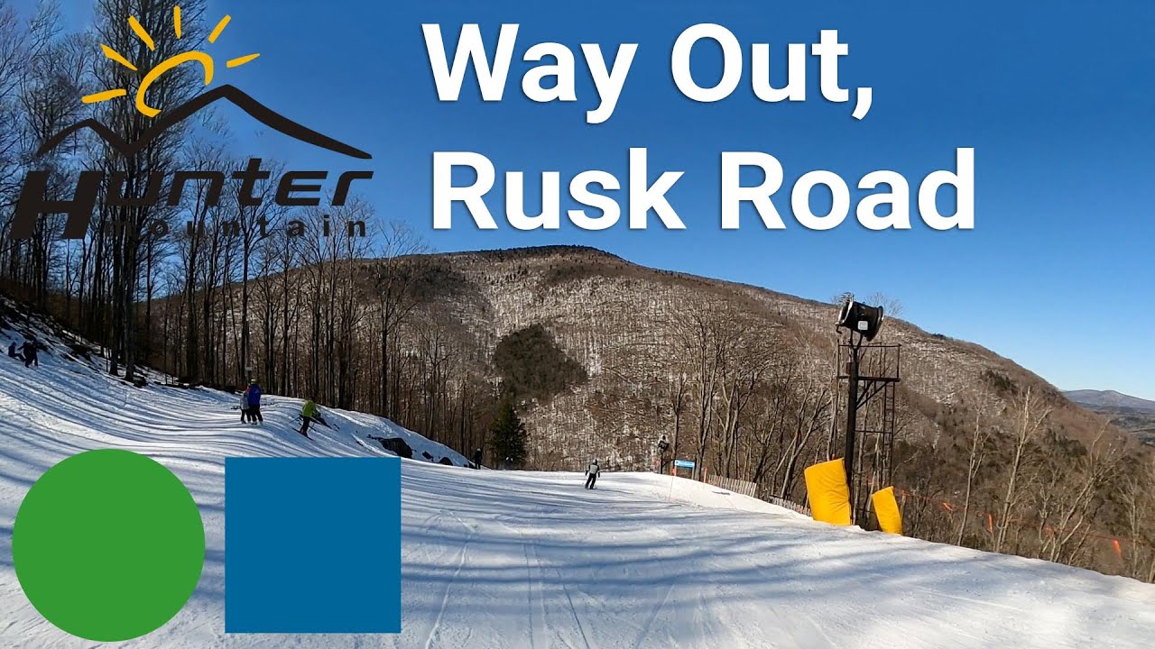 Hunter Mountain - Way Out to Rusk Road