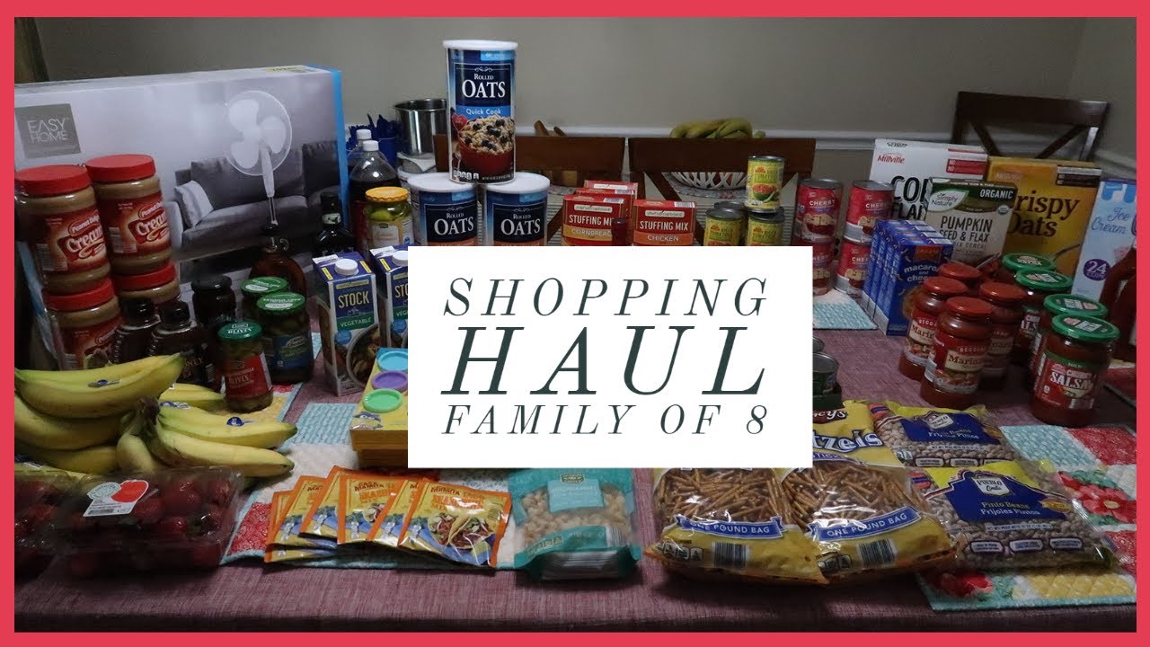 AUGUST WEEKLY SHOPPING HAUL AND STOCK UP || OVER BUDGET