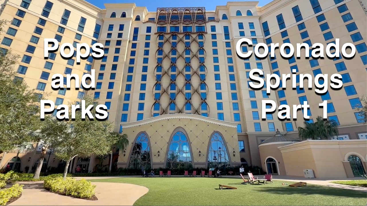 Disney's Coronado Springs Walk Part 1