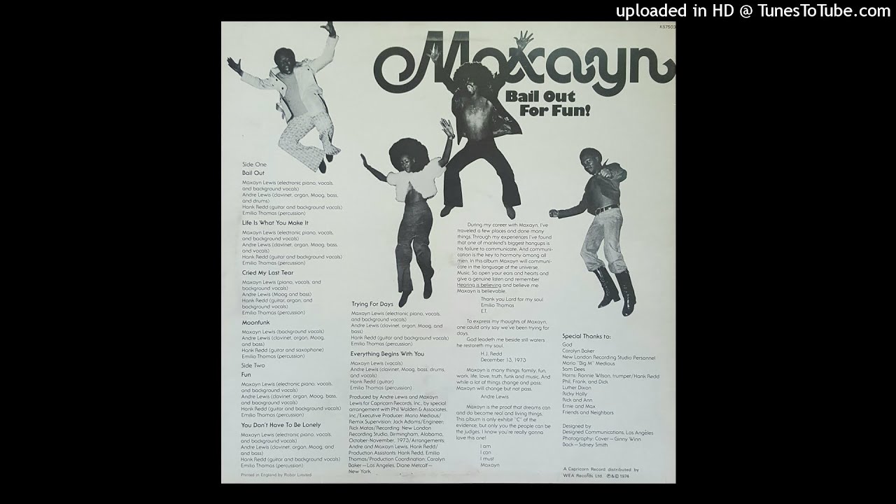 Maxayn - Bail Out