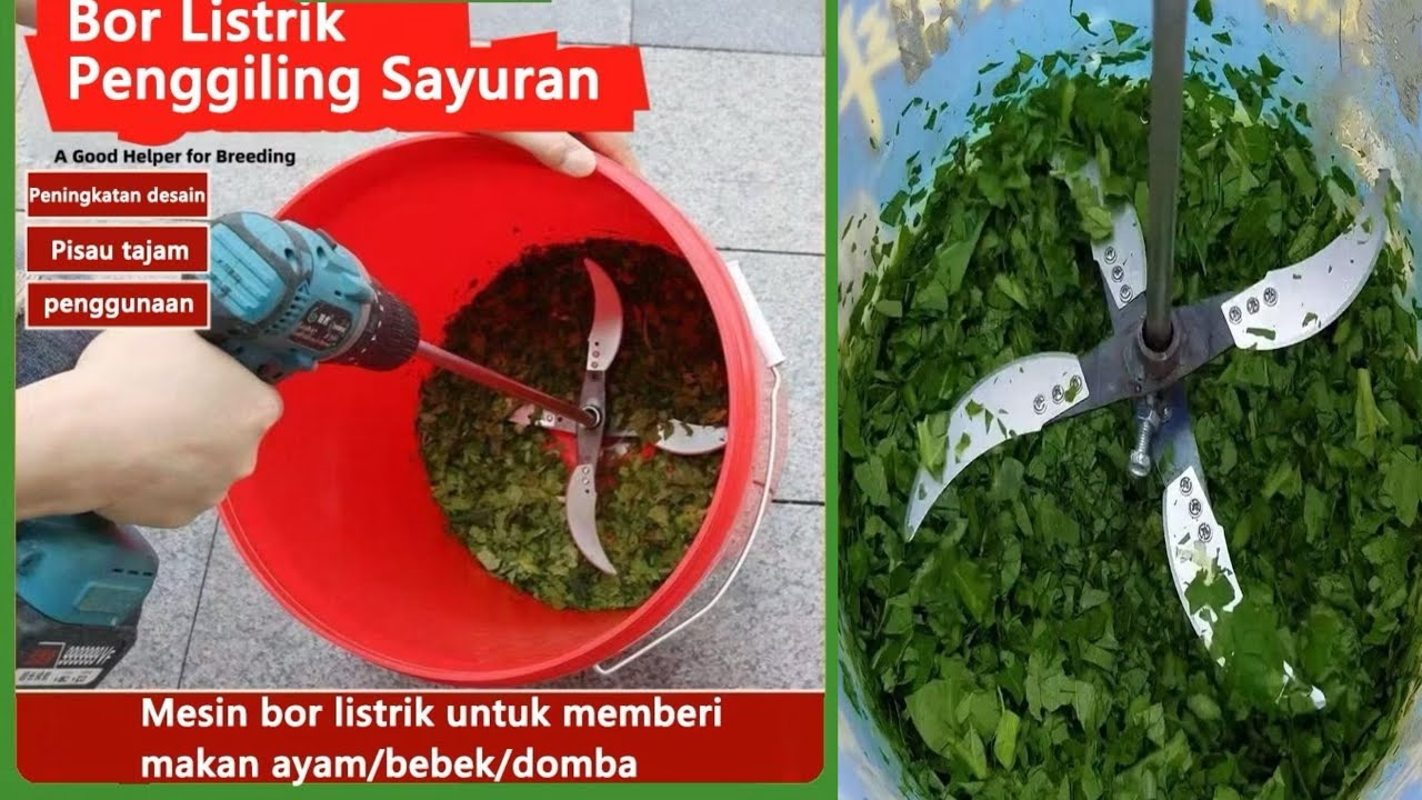 Mata Pisau Mesin Cacah Pakan Lebih Cepat Dan Praktis