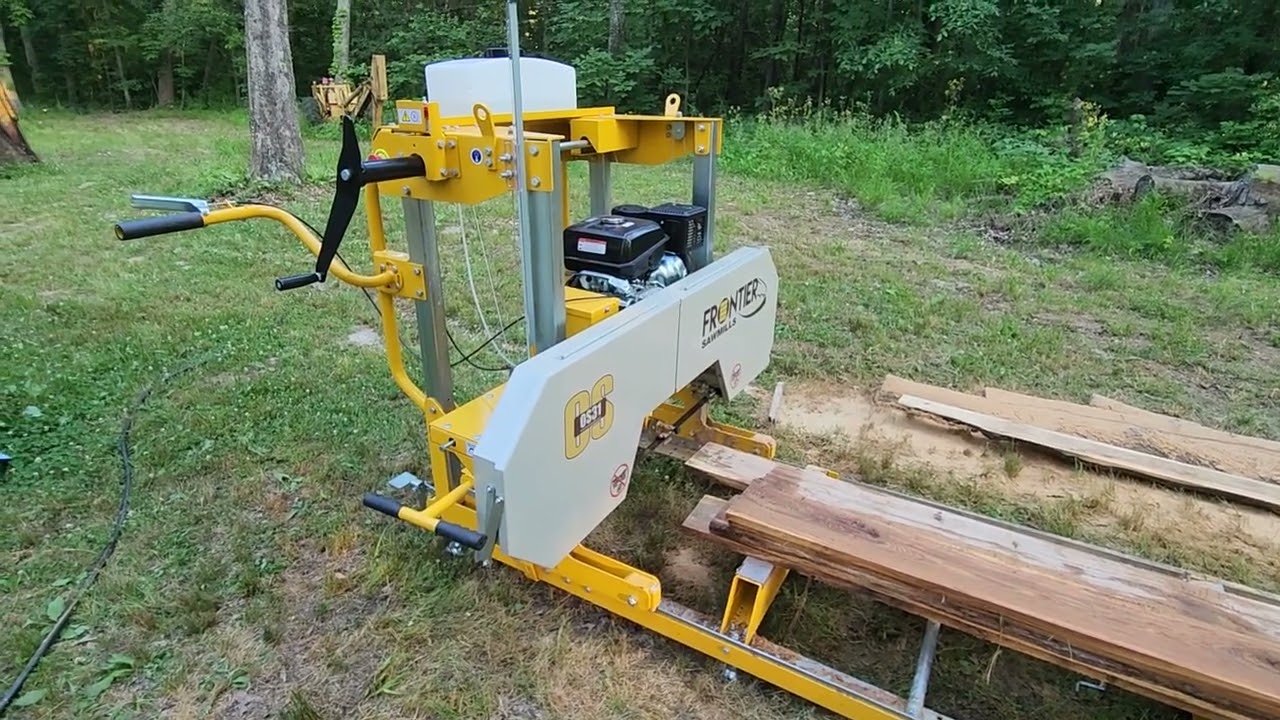 Short Review Overview Of The Frontier OS31 Portable Sawmill
