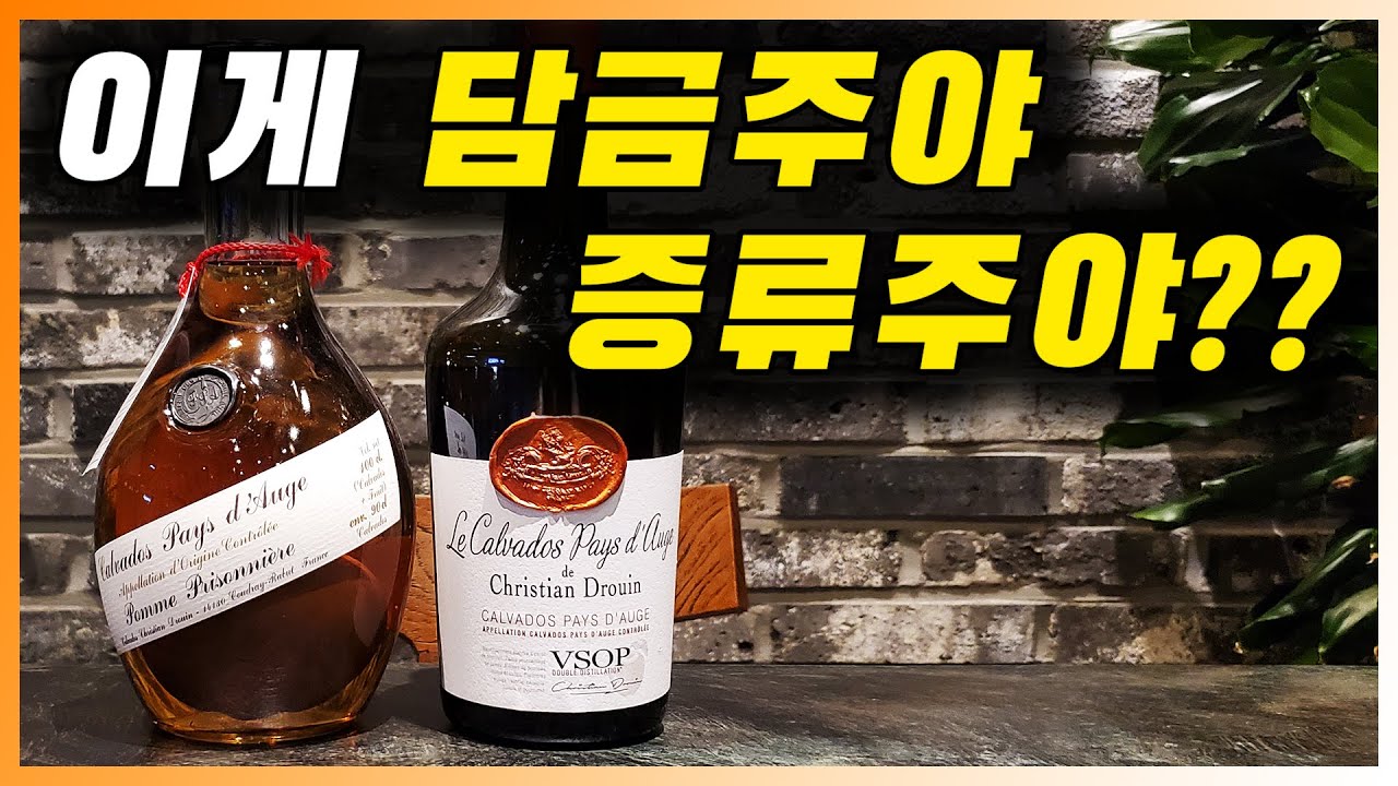 [ 칼바도스 ] 프랑스 노르망디의 애플 브랜디 | 깔바도스 크리스찬 드루앵 VSOP