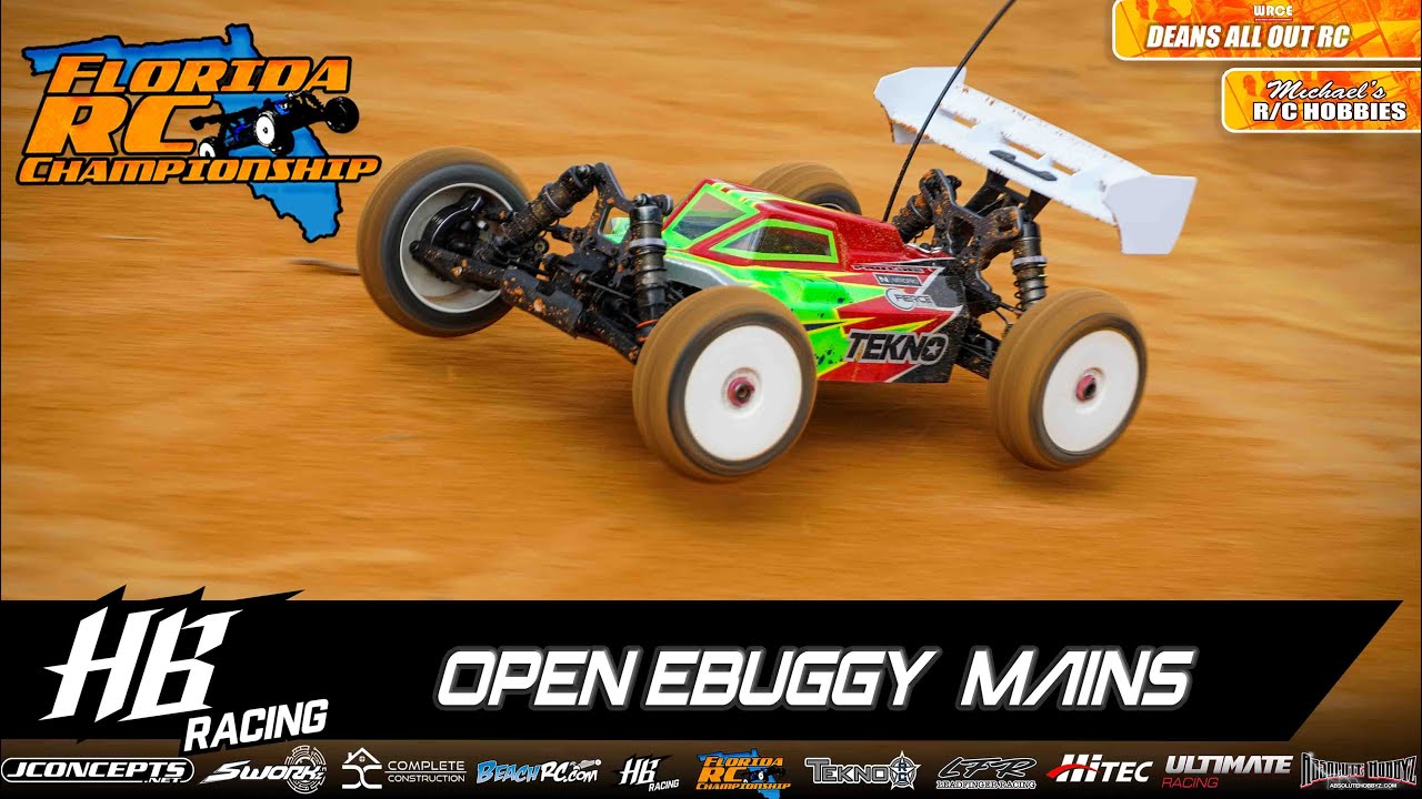 HB Chassis Open EBuggy Double A-Main | Deans All Out RC | Florida RC Championship