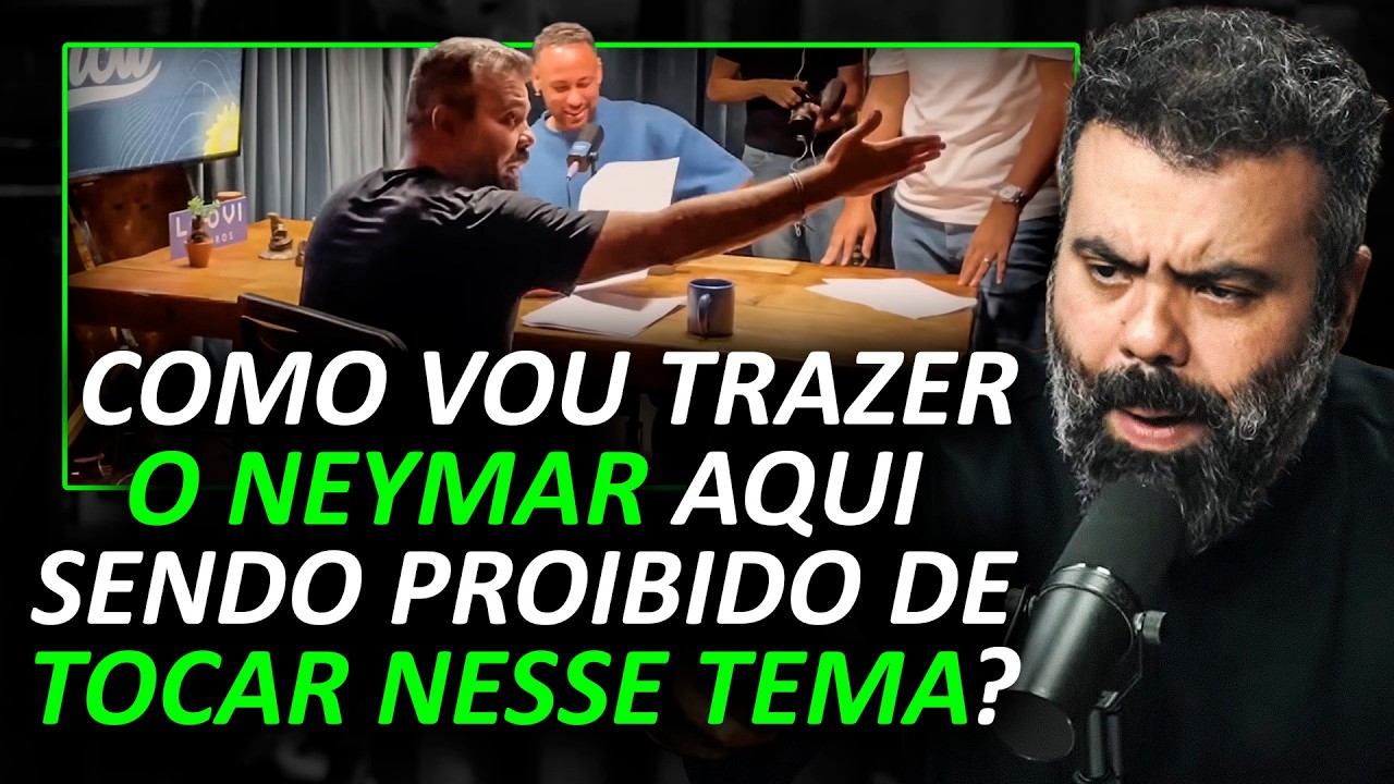 O ÚNICO ASSUNTO PROIBIDO no FLOW com NEYMAR JR