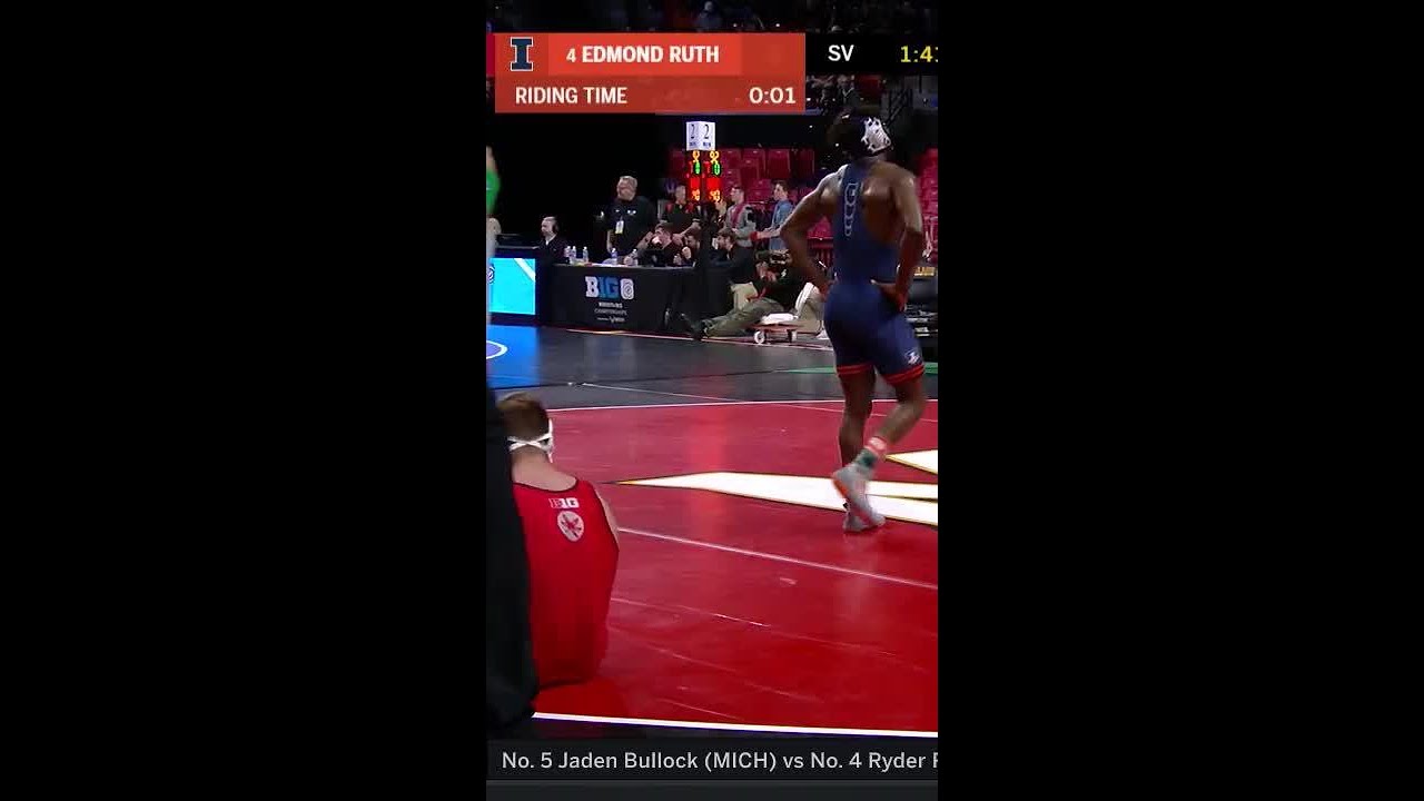 Top Takedowns from Rocco Welsh vs. Edmond Ruth | 2024 Big Ten Wrestling Championships