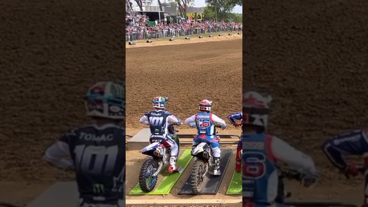 BORNOK MANGOSONG 🇵🇭 and ELI TOMAC 🇺🇸 | Motocross of Nations STARTING GATE