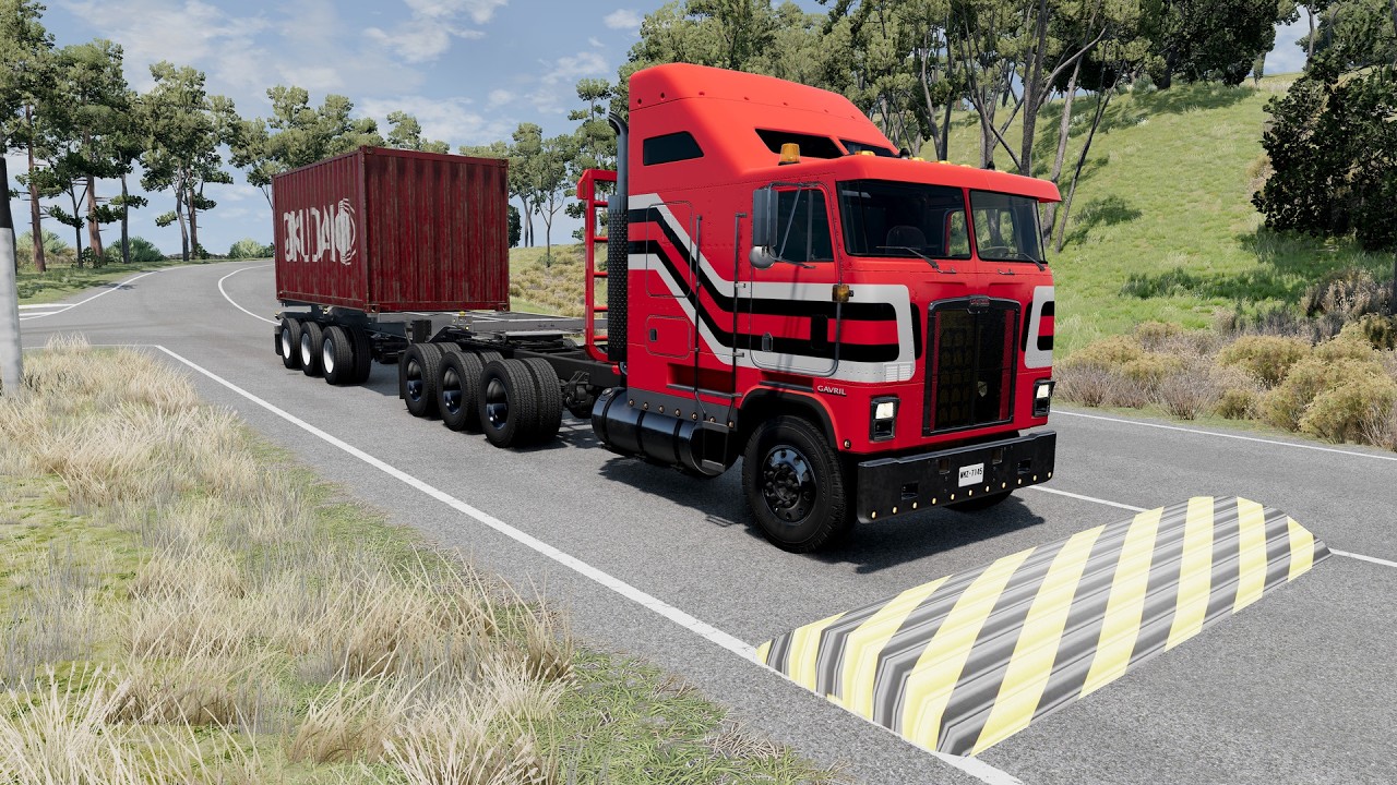 Trucks vs SpeedBump