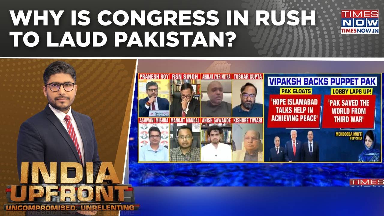 Congress Backs Pakistan After US-Iran Truce, Attacks Modi; Why This Rush To Laud Pak? India Upfront