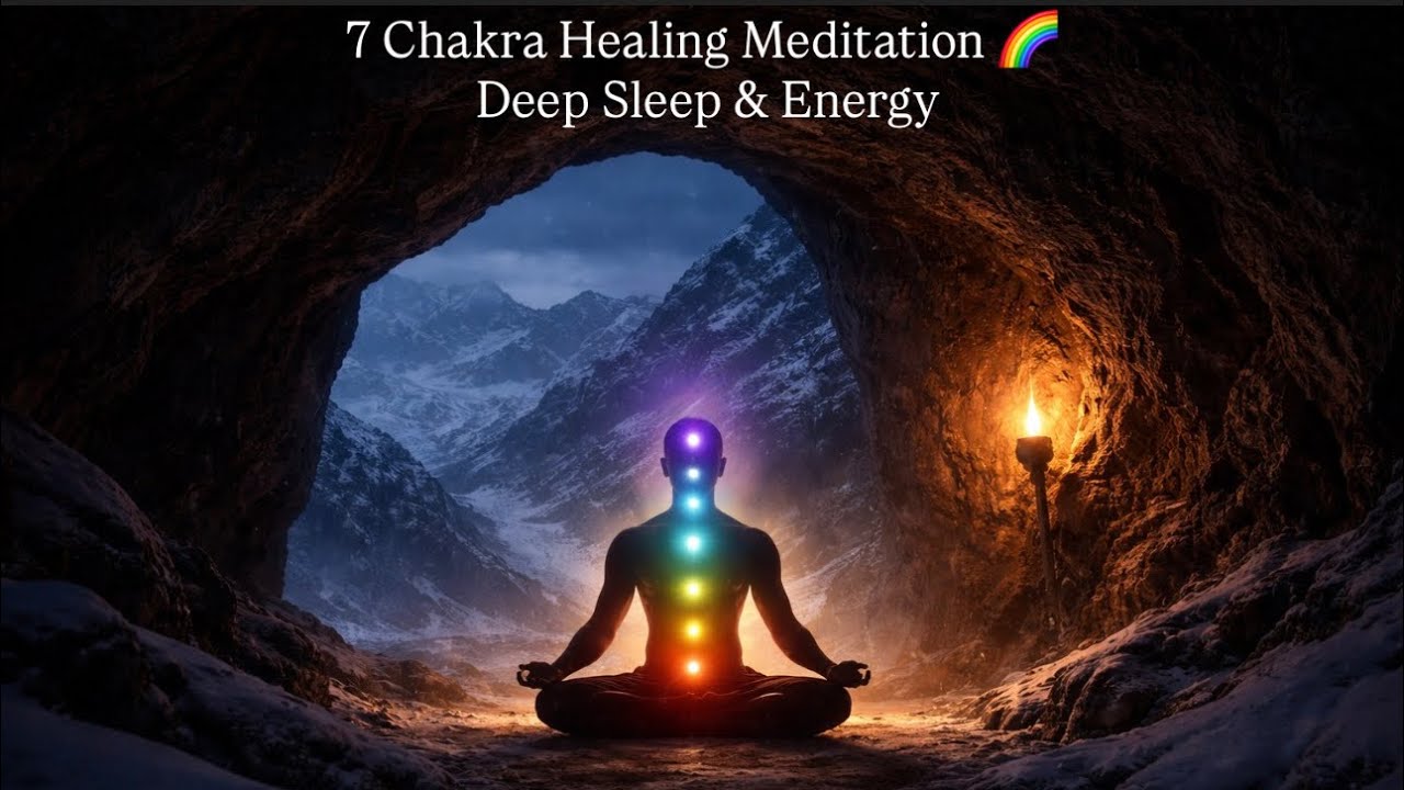 Unlock Hidden Energy 🔮 | 7 Chakra Healing Frequency Music for Deep Sleep