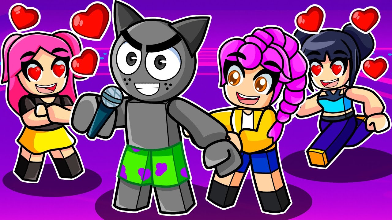 ¡GRAY quiere ENTRAR a HUNTRIX en Roblox! (sprunki) Kpop Demon Hunter