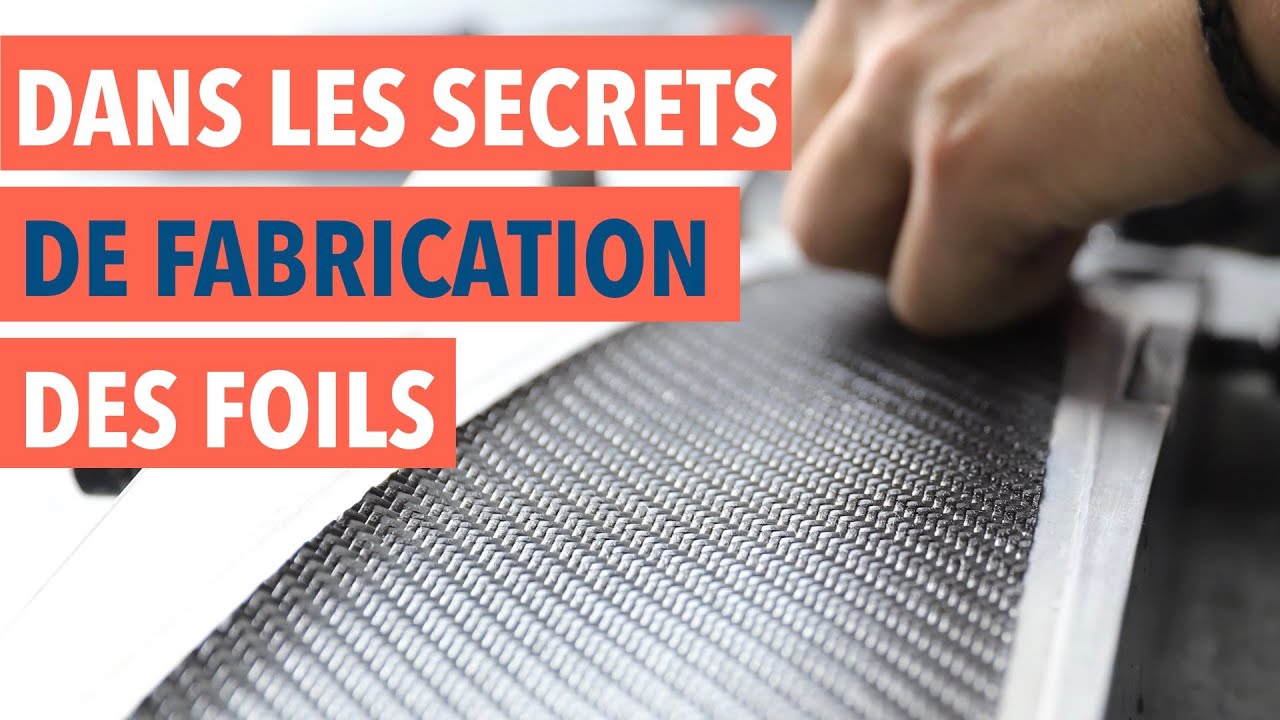 Foils made in France: comment sont fabriqués les foils carbone de wingfoil?