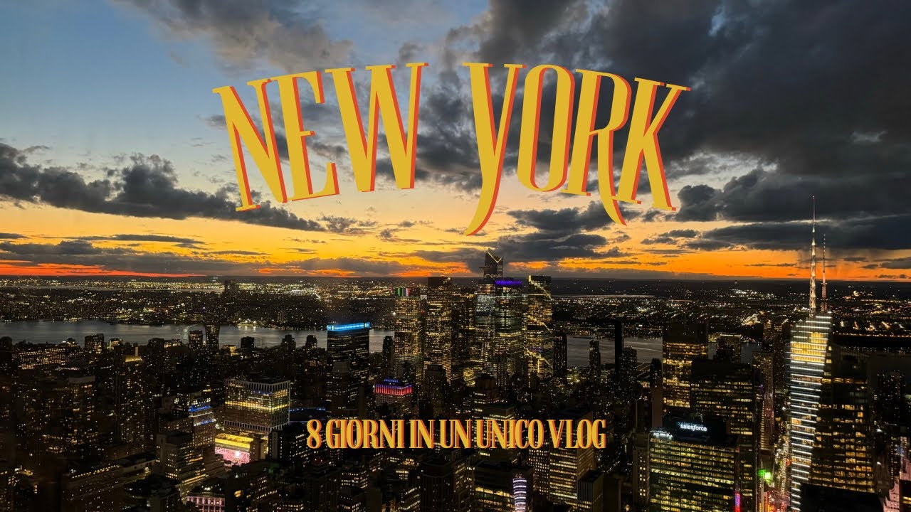 Il Meglio di New York: 8 Giorni di Avventure in un Unico Vlog!