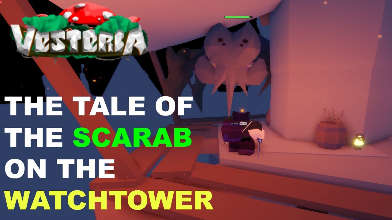 Vesteria - The Tale of the Scarab on the Watchtower (Whispering Dunes)