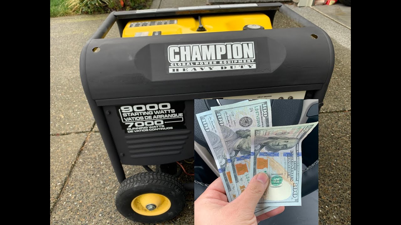 Can I fix this $20 generator? Champion 9000 Watt Generator Repair and Restoration