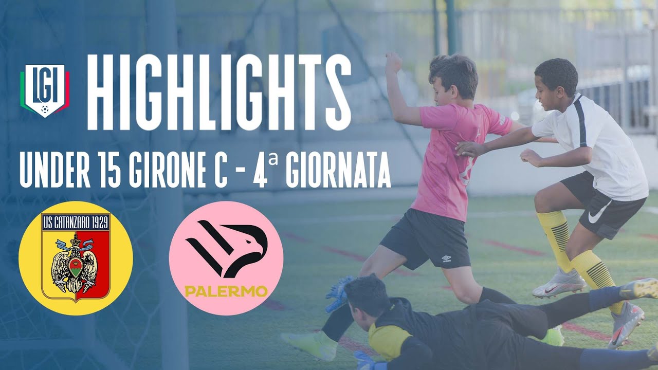 Highlights Catanzaro-Palermo U15 A-B, 4^ giornata stagione 2023-24