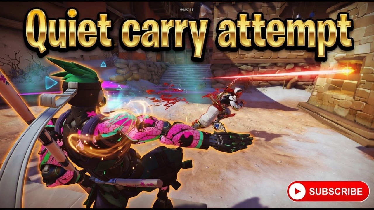 Overwatch Genji quick play (No commentary).