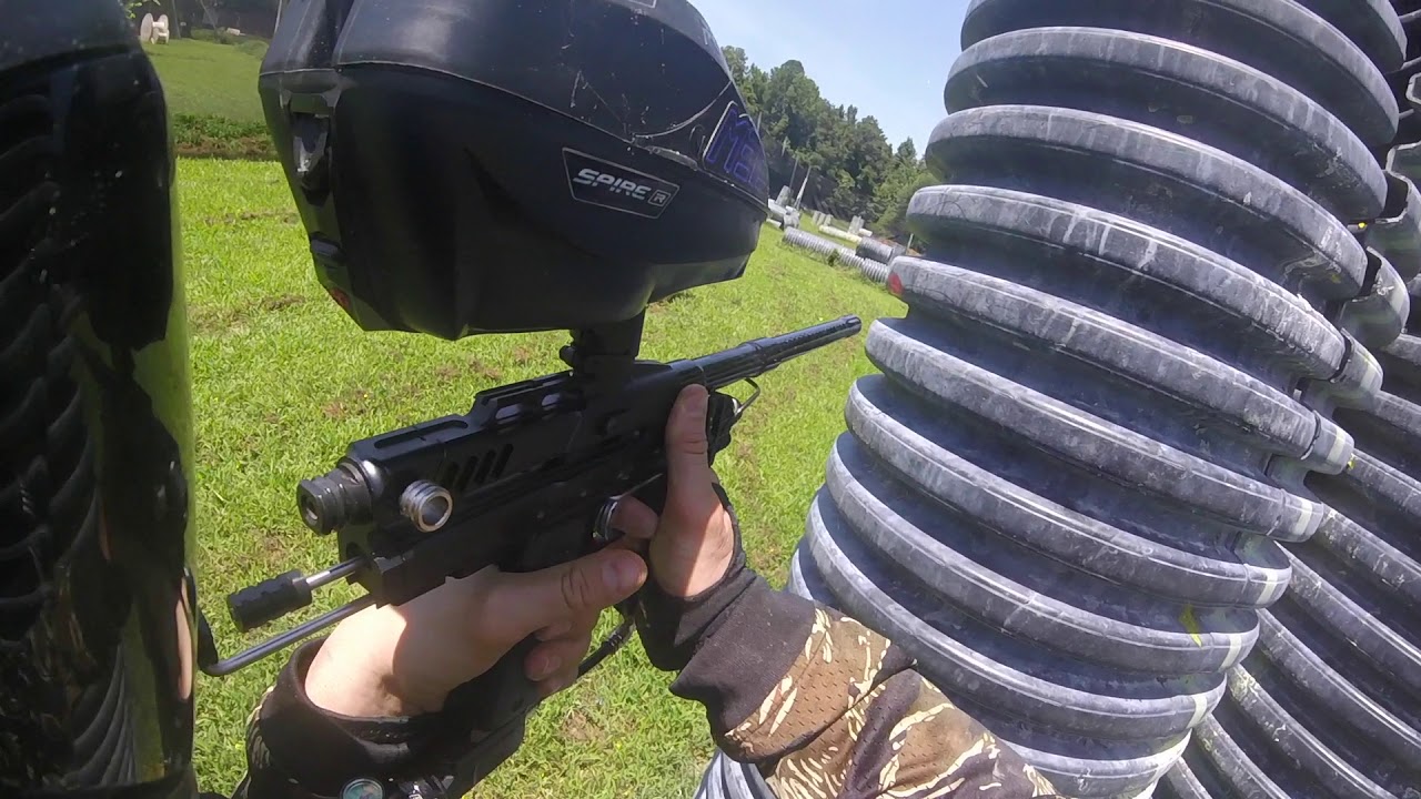 3 vs 20 Paintball Atlanta Open Group Iron City Classic Practice Saberwolves/TeamXtreme