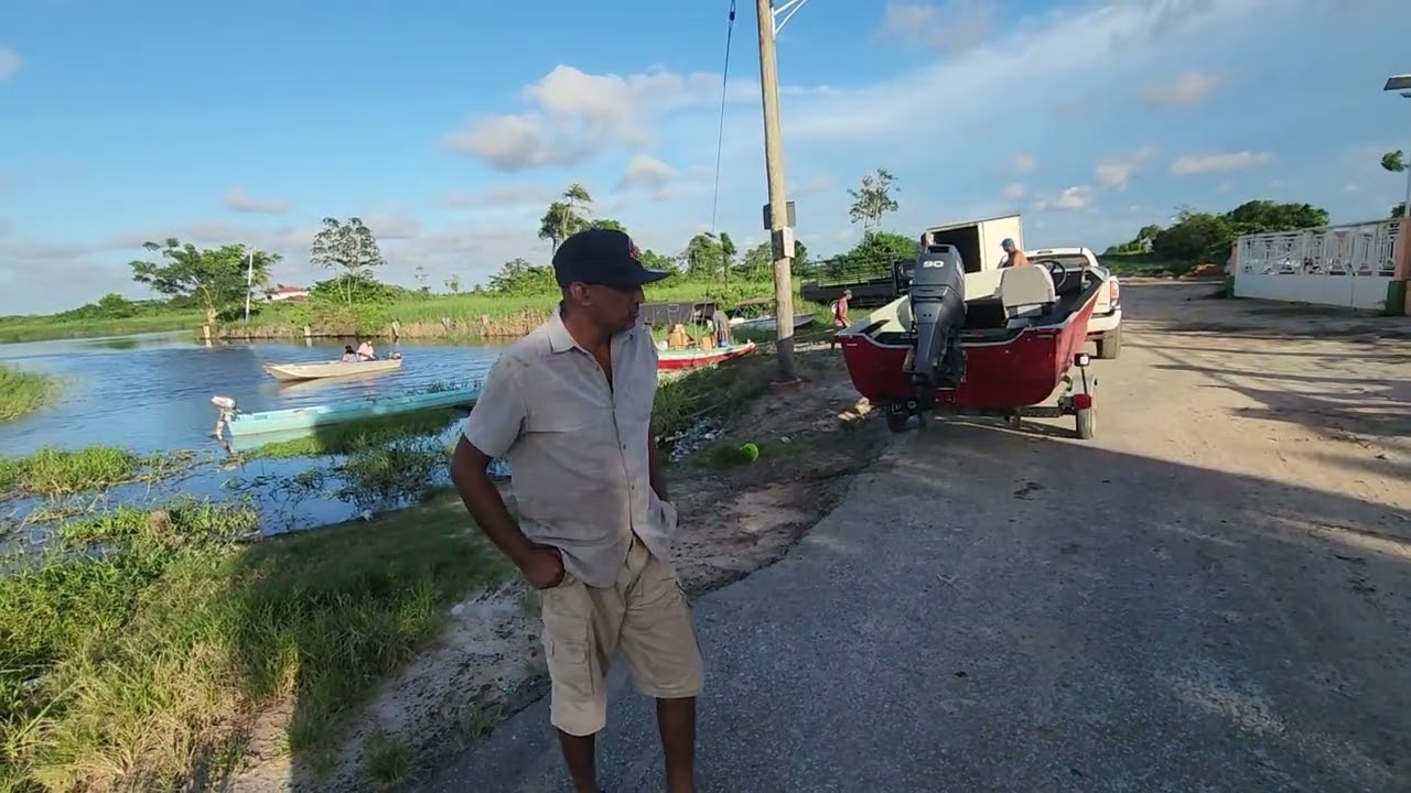 Mahaicony river guyana drive