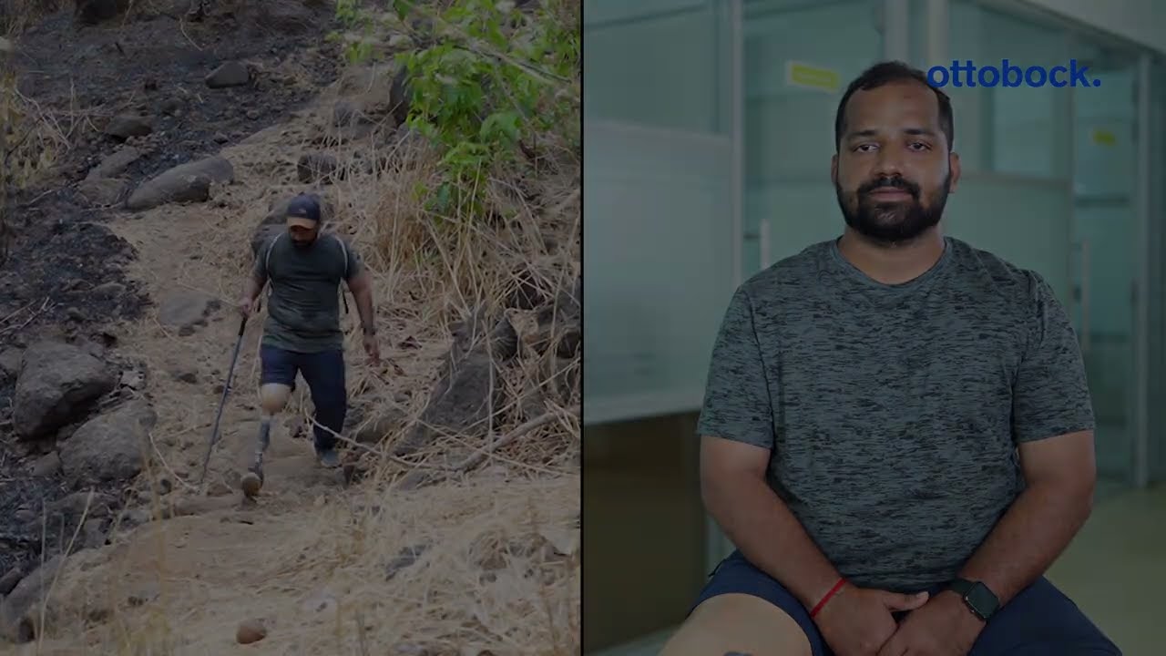 Hiking with a prosthesis