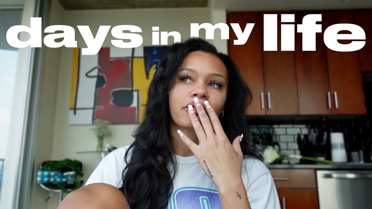 new morning routine, hitting 200k, first silk press | days in my life