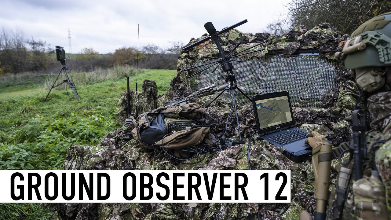 Ground Surveillance Radar by THALES - Ground Observer 12