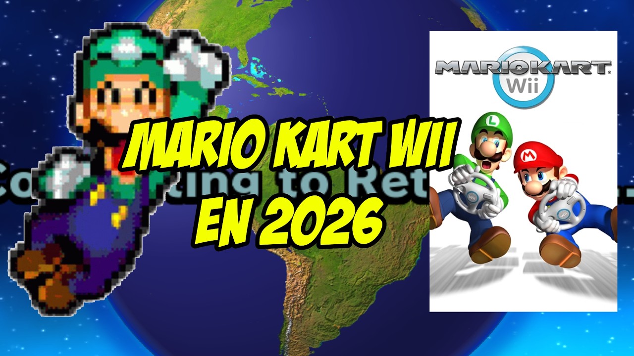 Mario Kart WII ONLINE en 2026 y con MODS ft. Smash Bros Argentina