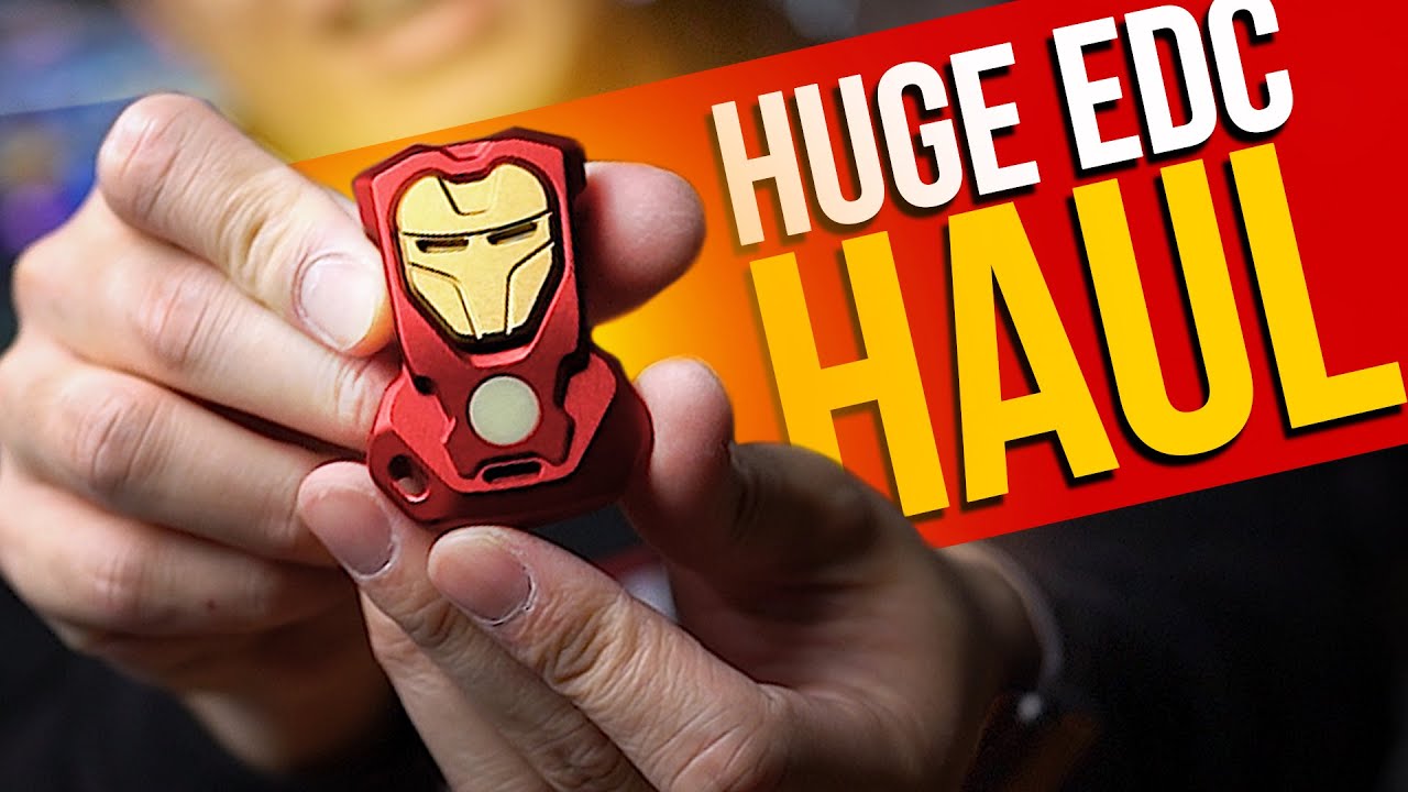 HUGE EDC Haul - Fidget Toys, Face Masks, & Sling Bags! - What's In My Mail Ep. 4