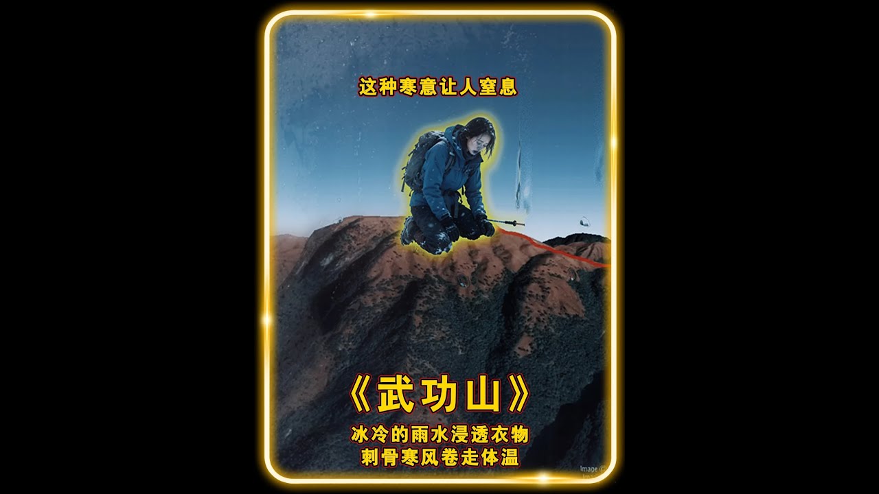 江西武功山的狂風暴雨中，27歲的萍鄉姑娘徐某用微弱的聲音傳遞著最后的絕望。#武功山 #反穿武功山 #失溫 #戶外事故