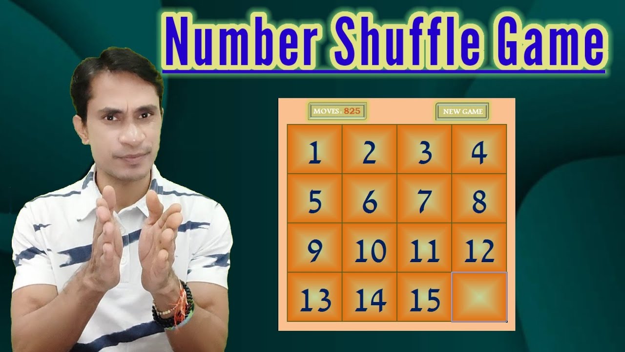 How to create a Number Shuffle Game in Excel for fun! | with offset formula 😀