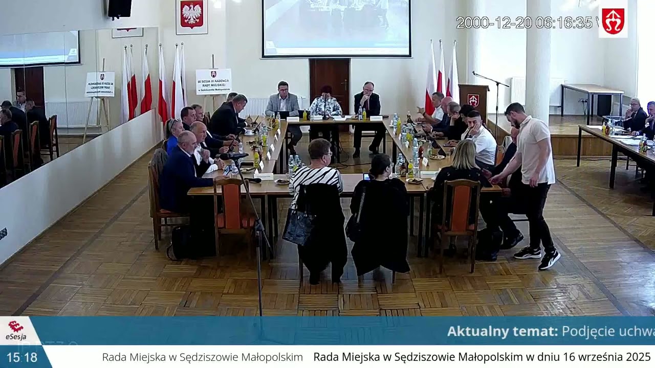 Urząd Miejski w Sędziszowie Małopolskim – XVI SESJA RADY MIEJSKIEJ W SĘDZISZOWIE MAŁOPOLSKIM