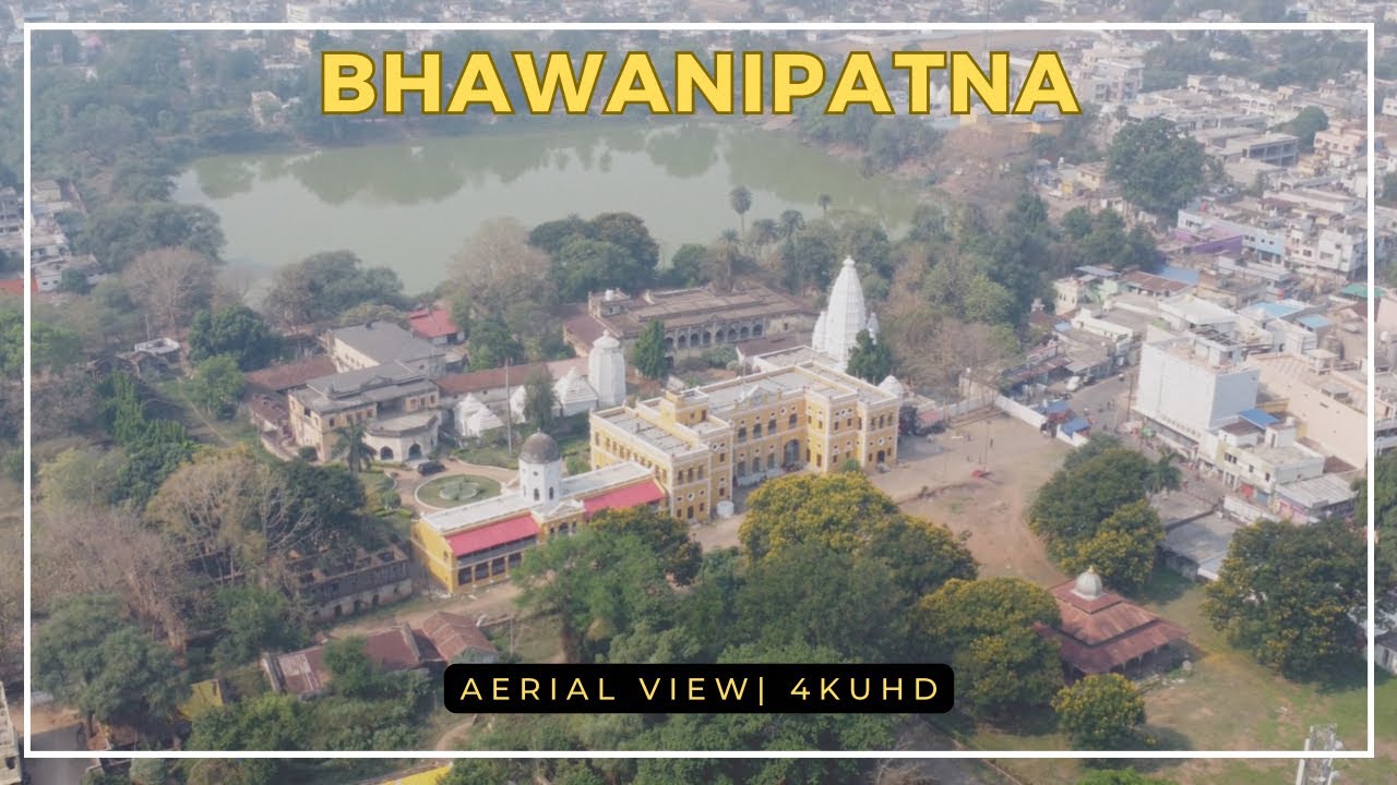 BHAWANIPATNA 4K AERIAL VIEW | ODISHA TOURISM