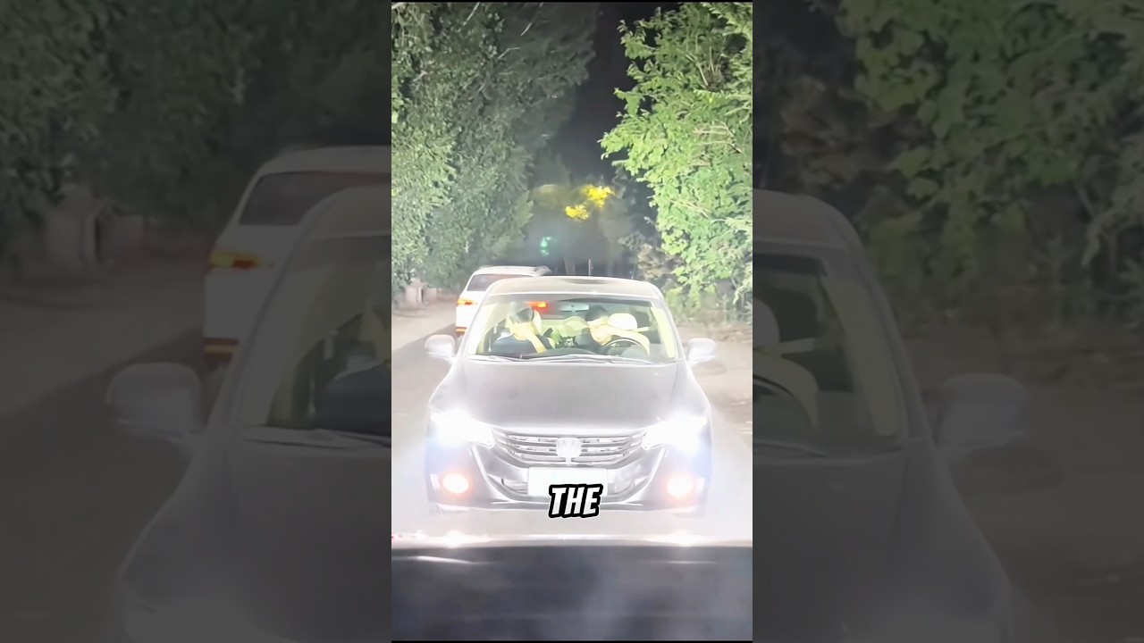 High-Beam Bully Gets Blinded by an SUV!#shorts