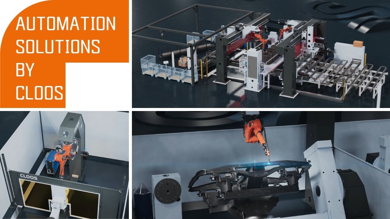 Welding automation solutions by CLOOS