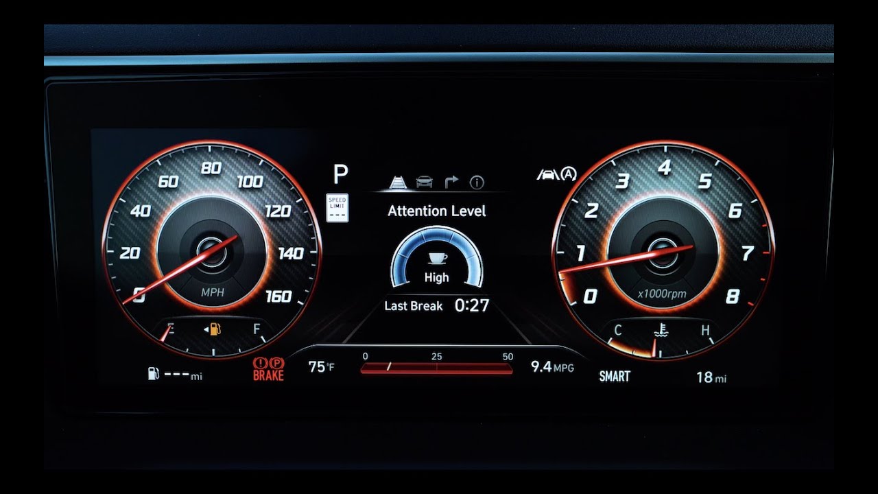 2022 Hyundai Tucson - Screen Layout