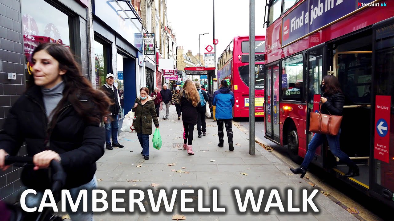 CAMBERWELL  walk✨️ London  UK🔺 കേബർവെൽ