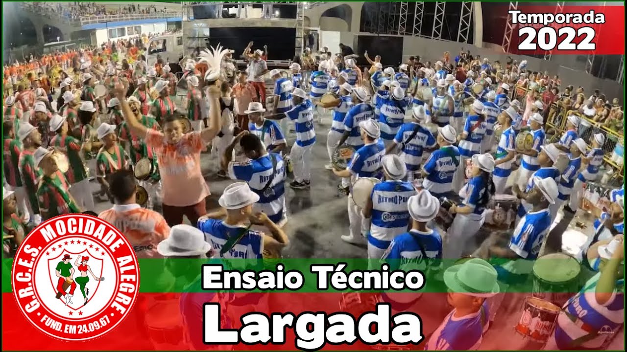Mocidade Alegre 2022 | Largada - Ensaio Técnico | Samba ao vivo - #ETSP22