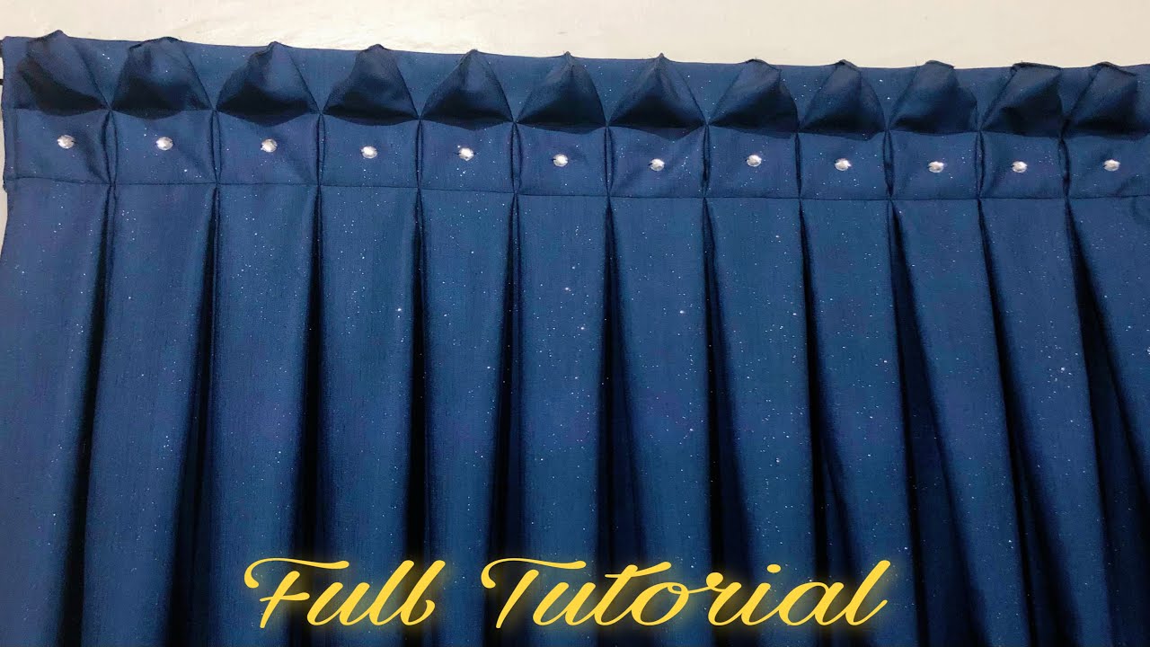 Quick & Easy Curtain | How to make a simple curtain | Full Tutorial for Beginners