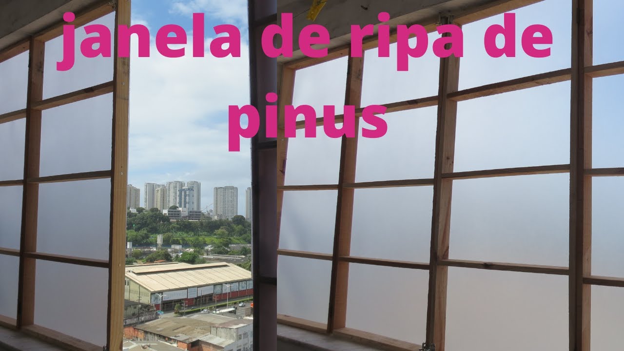 COMO FAZER JANELA COM RIPAS DE MADEIRA PINUS💗FICOU MARAVILHOSA 💗 solange mendes.