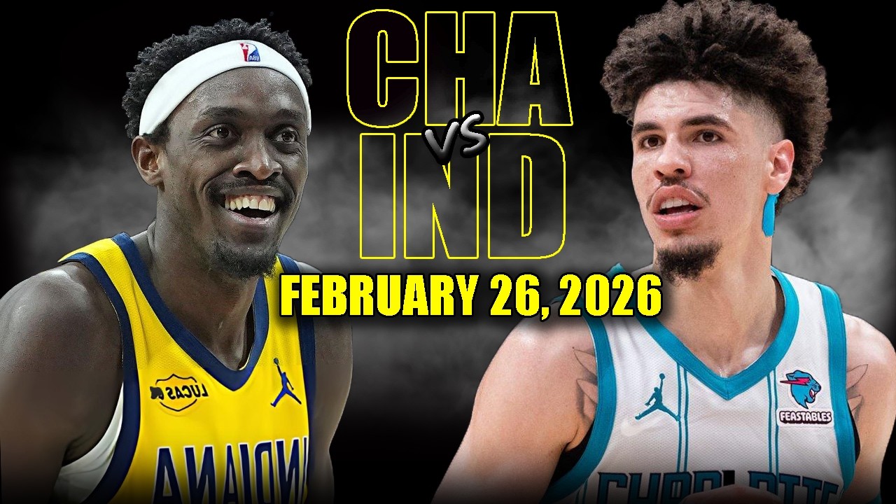 Charlotte Hornets vs Indiana Pacers Full Game Highlights – February 26, 2026 | NBA Season