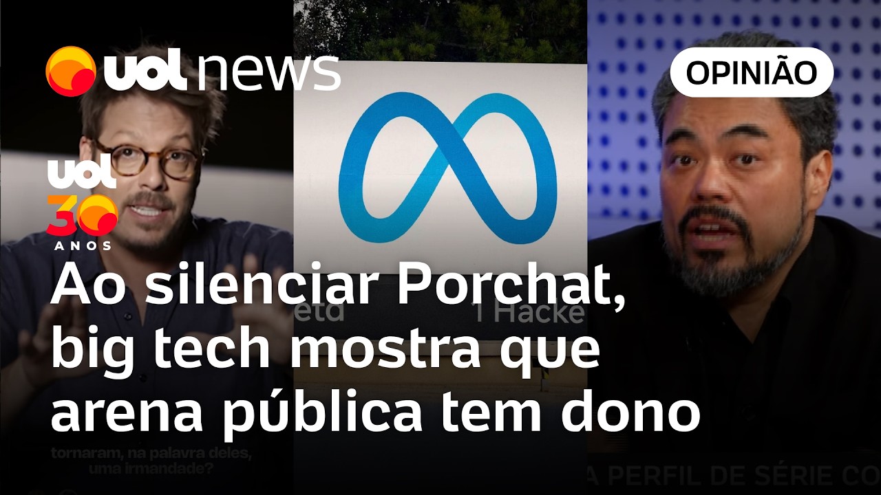 V&iacute;deo de Porchat: ao silenciar, big tech mostra que arena p&uacute;blica tem dono | Sakamoto