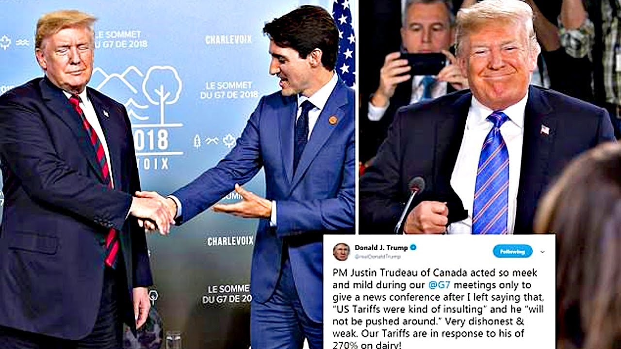 Donald Trump split with G7 allies because Kim Jong un.