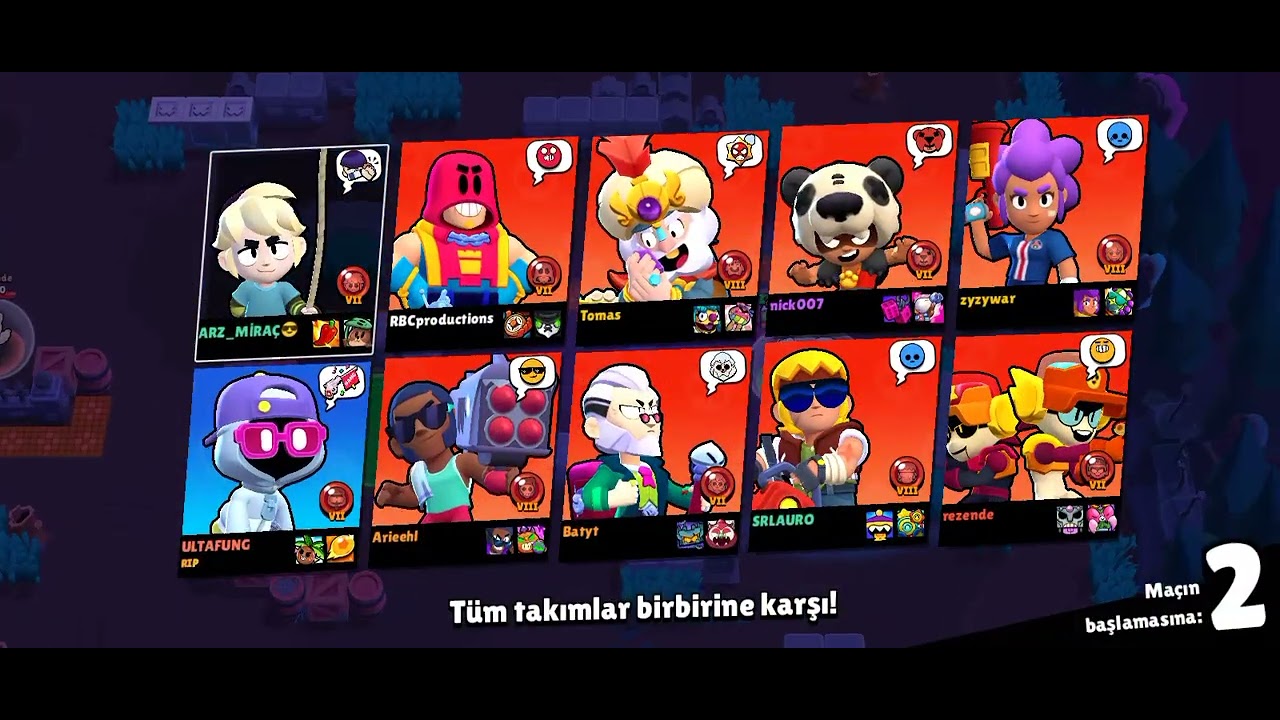 Bir brawl stars maçı